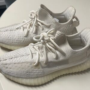 Cream Knit Sneakers size 7.5